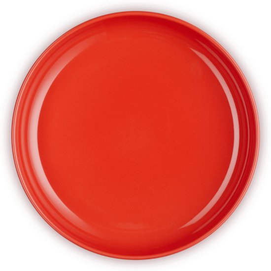 Le Creuset 4 Assiettes Creuses Coupe Rouge Cerise 22cm