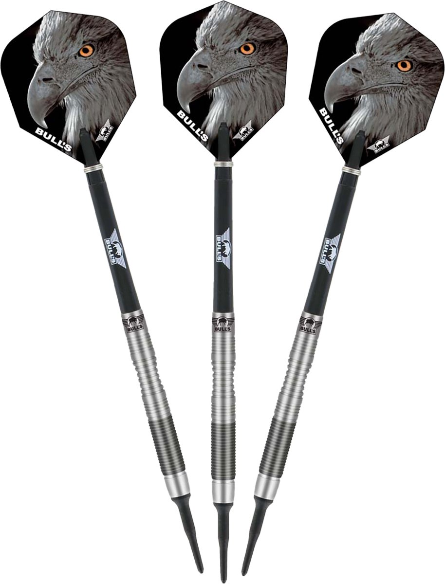 Bull's Eagle 2 85% Tungsten - Softtip Dartpijlen - 20 gram