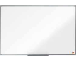 Nobo Essence Magnetisch Whiteboard - 90x60cm - Met Pennengoot - Bord van Gelakt Staal - Wit