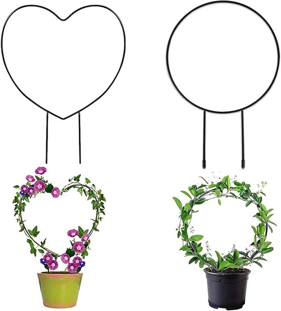 MQHUAYU 45 cm tomaten klimhulp, 4 stuks