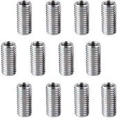 20 STUKS Inschroefbare Insert Moer, M6 / M8 / M10 Schroefdraad Carbon Staal Hout Inserts Bolt Fastener Connector Hex Socket Drive voor Houten Meubels(M8 *15mm 20 STUKS Inschroefbare Insert Moer, M6 / M8 / M10 Schroefdraad Carbon Staal Hout Inserts Bolt Fastener Connector Hex Socket Drive voor Houten Meubels(M8 *15mm