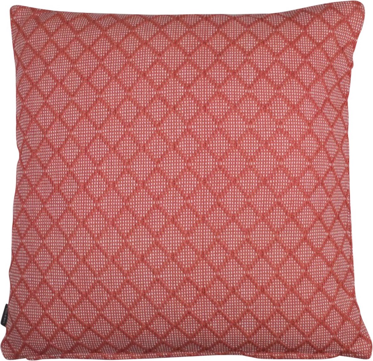 Linen & More Sydney kussen rood -60x60cm rood,wit