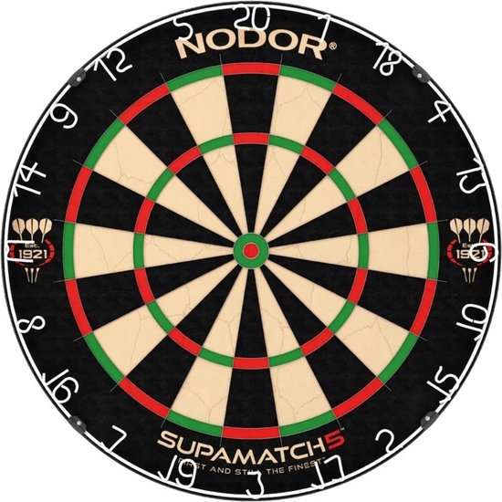 Nodor Supamatch III Dartboard  Per stuk