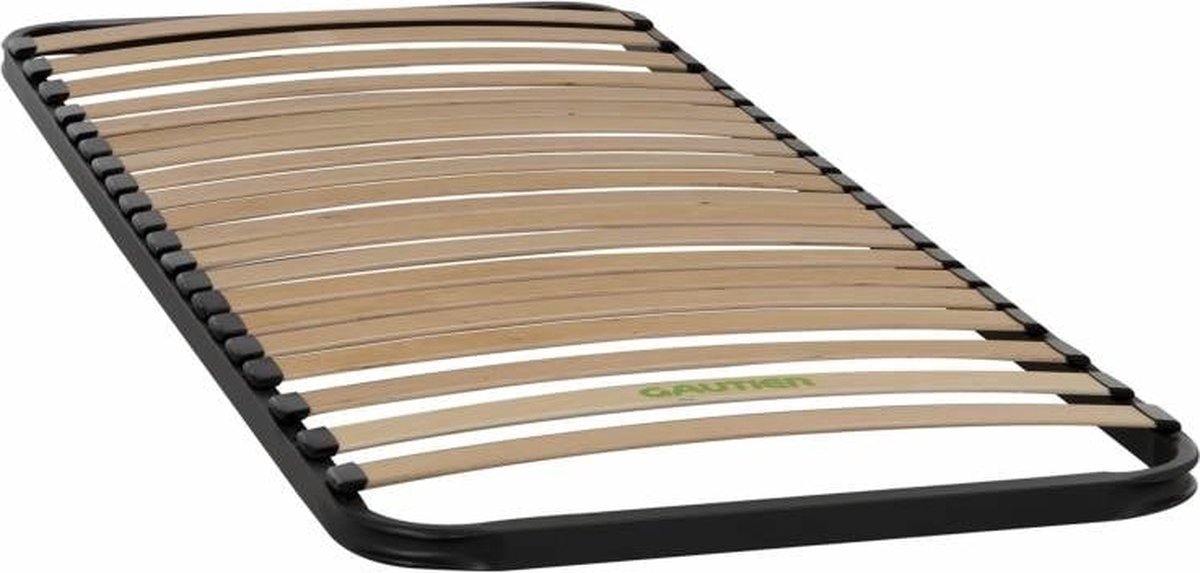 Lattenbodem 90x200 cm Berken - Stevige bedbodem in metalen frame
