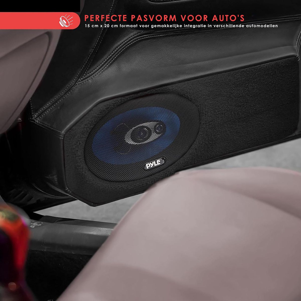 Pyle Auto Luidsprekerset - 3-Weg Auto Speakers – Luidspreker voor Auto- 360 Watt – foto 5