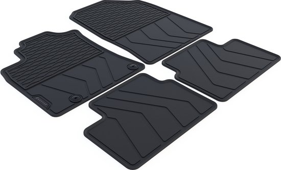 Tapis de voiture en caoutchouc sur mesure pour Kia ProCeed - Année de construction: 2019 - présent - Montage d'origine - 4 pièces