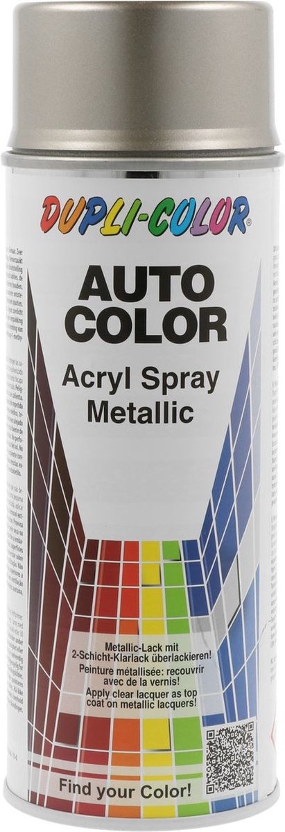 Dupli-Color - autoreparatielak spray - AutoColor - 400 ml - grijs metallic