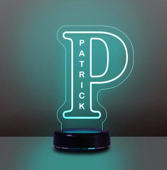 Letterlamp led met naam - decolamp - gepersonaliseerd - ABC van Merkloos — afbeelding 3
