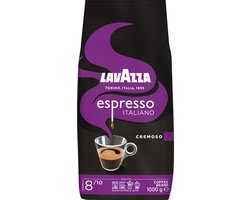 Lavazza Espresso Italiano Cremoso Koffiebonen - Intensiteit 8/10 - 1 kg