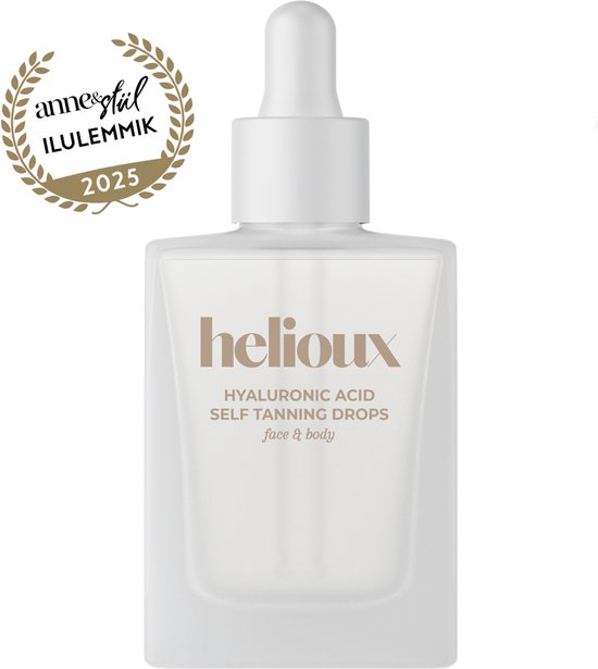 Helioux® Hyaluronic Acid Self Tanning Drops