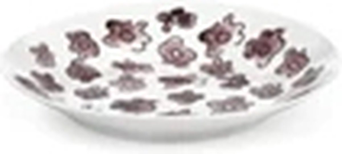 Serax Marni Midnight Flowers Dark Viola schaal D10cm H1.7cm roze