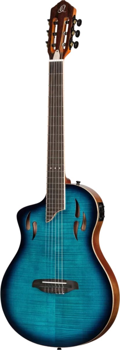 Ortega RTPDLX-FMA-L Lefthand - Klassieke gitaar voor linkshandigen