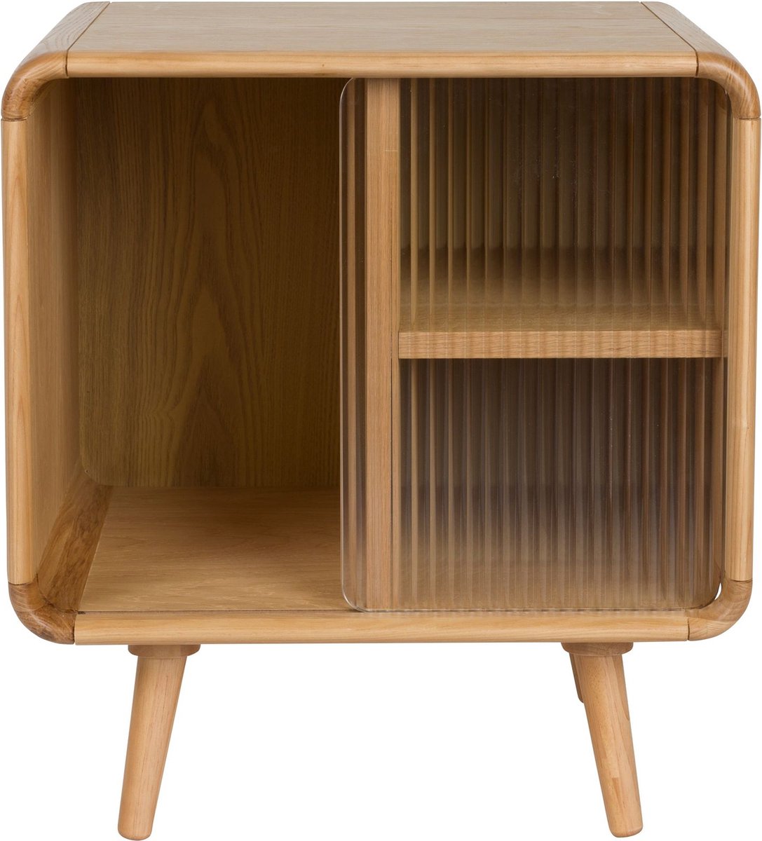 Rise Bijzettafel/Nachtkastje Hout Naturel