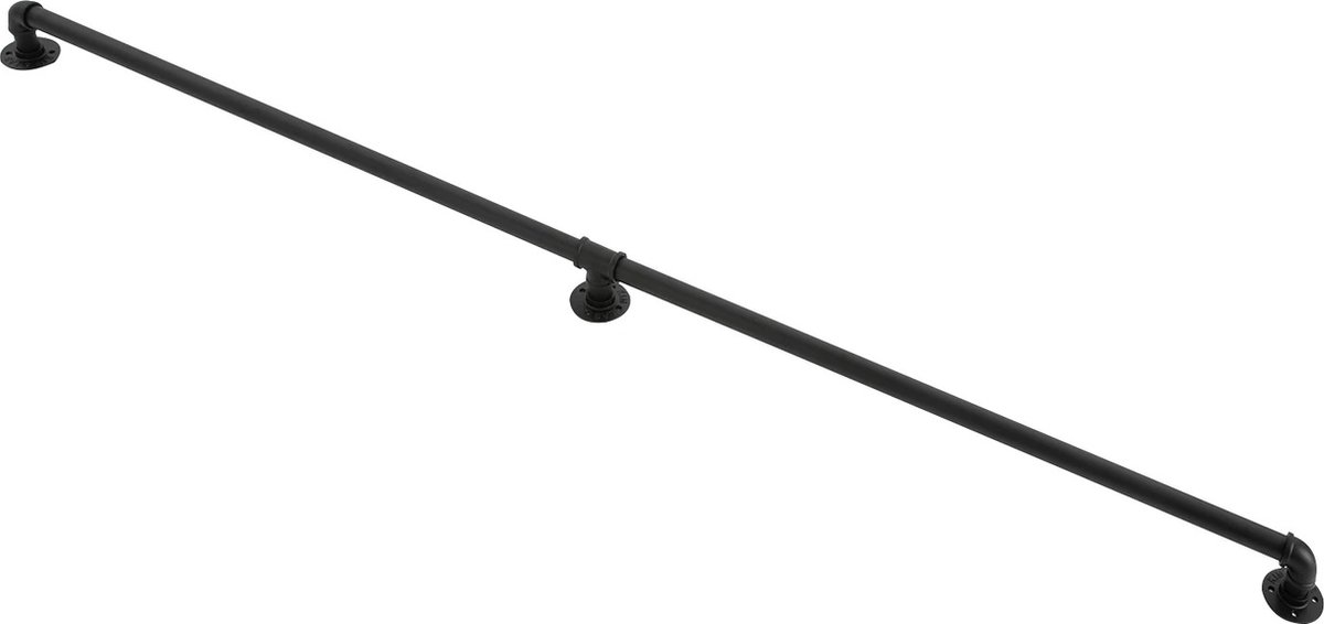 Stemily Trapleuning - Balustrade - Stalen Buizen - Gietijzer - Roestbestendig - 2,74 m