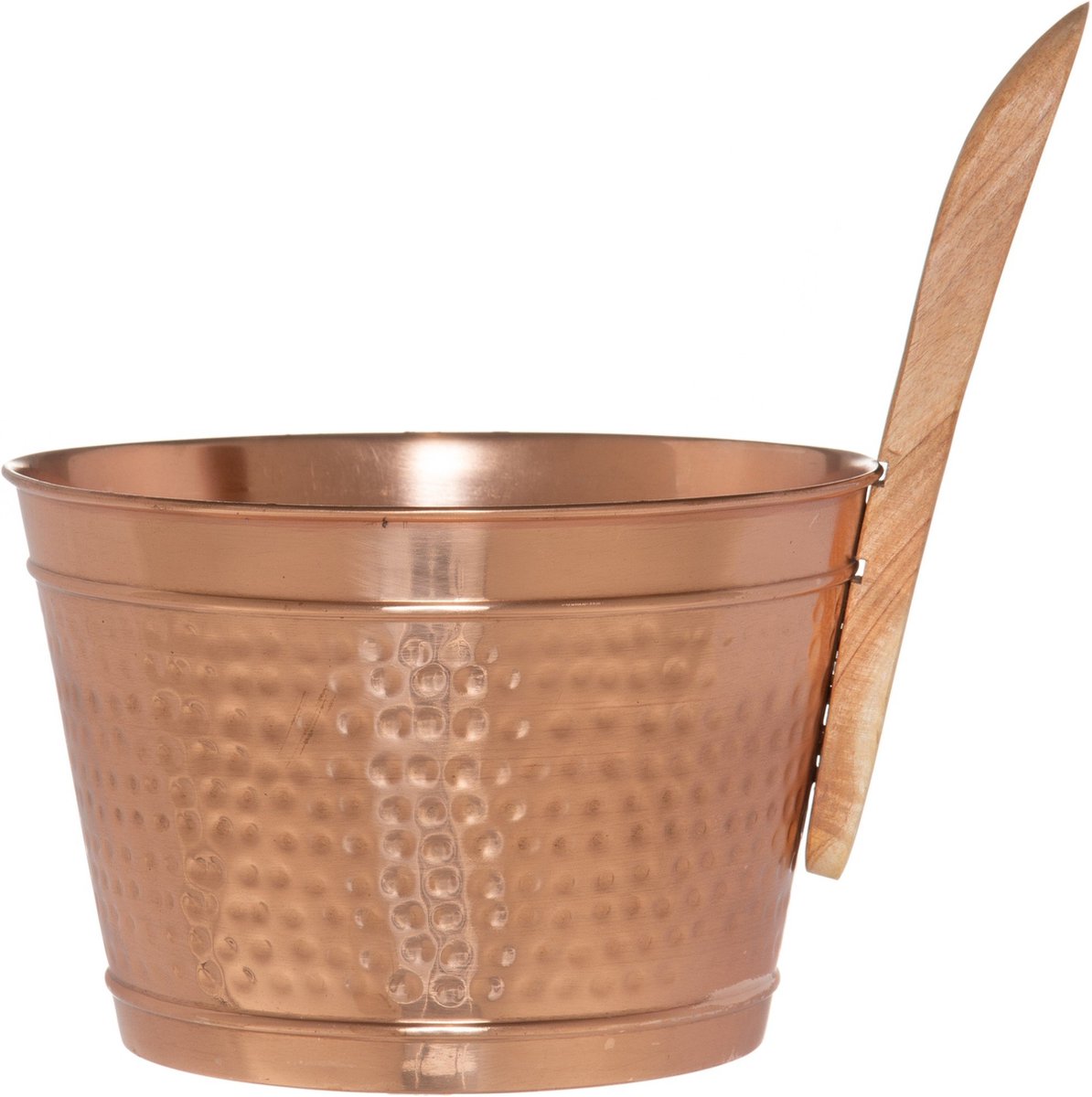 Goedkoopste 4Living sauna emmer (4 liter) met staafgreep - koper