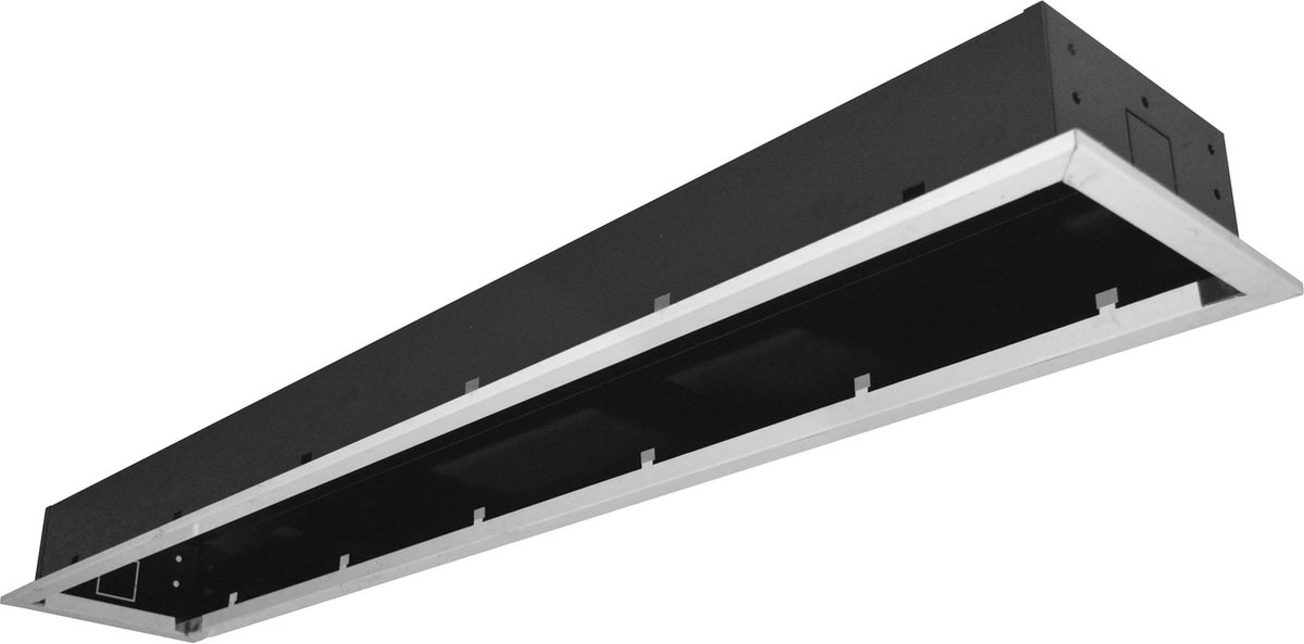 Heatstrip Recessed Mounting Frame Flushmount for Design 2400W - Stainless Steel