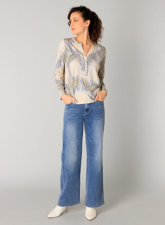 YEST Raissa - Light Blue/Multi-Col - maat 44
