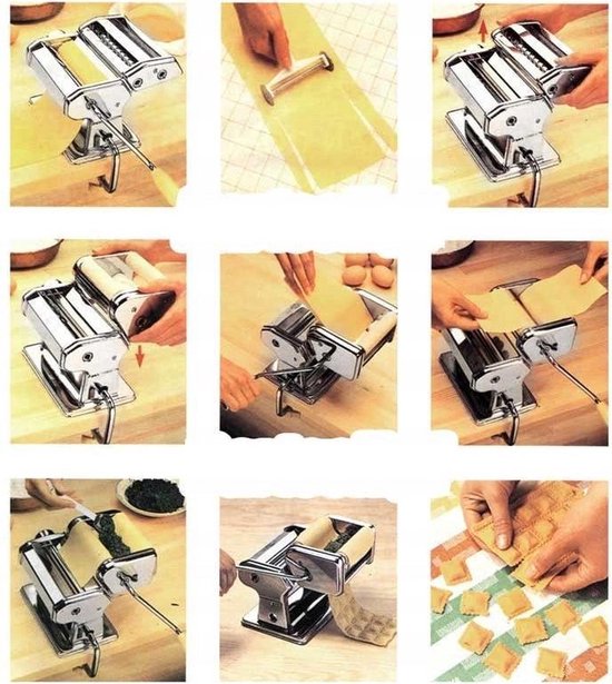 Kinghoff 3113 - multi pastamaker - 2 in 1- RVS van Kinghoff — afbeelding 3