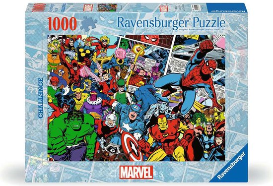 Ravensburger puzzel Marvel - Legpuzzel - 1000 stukjes