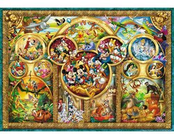 foto van Ravensburger puzzel mooiste Disney thema's - Legpuzzel - 1000 stukjes