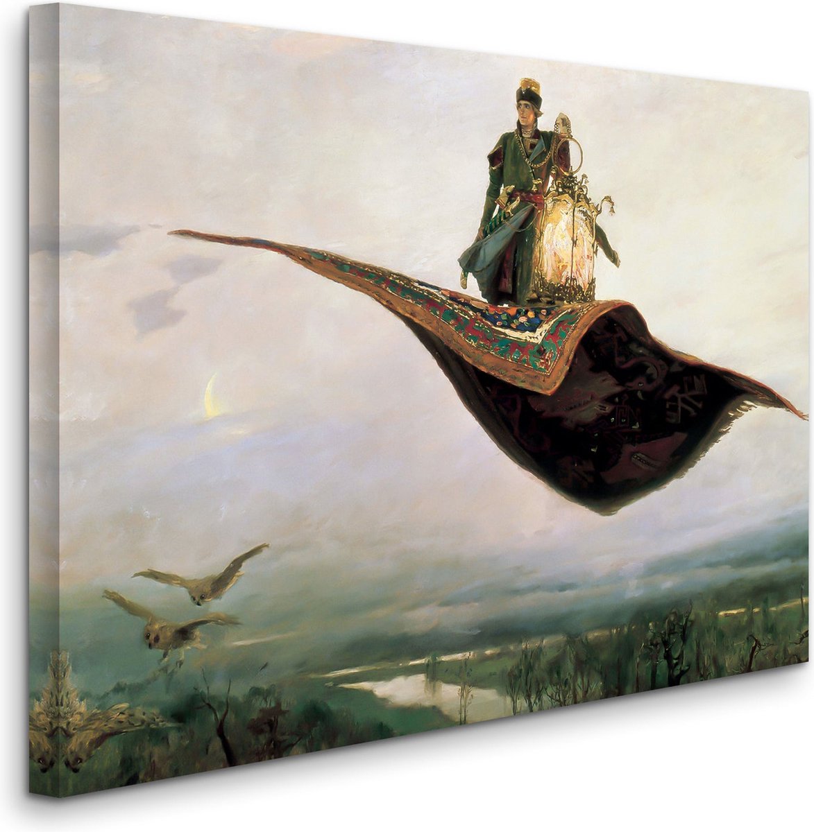 Viktor Vasnetsov - The Flying Carpet (1880) - 2:3