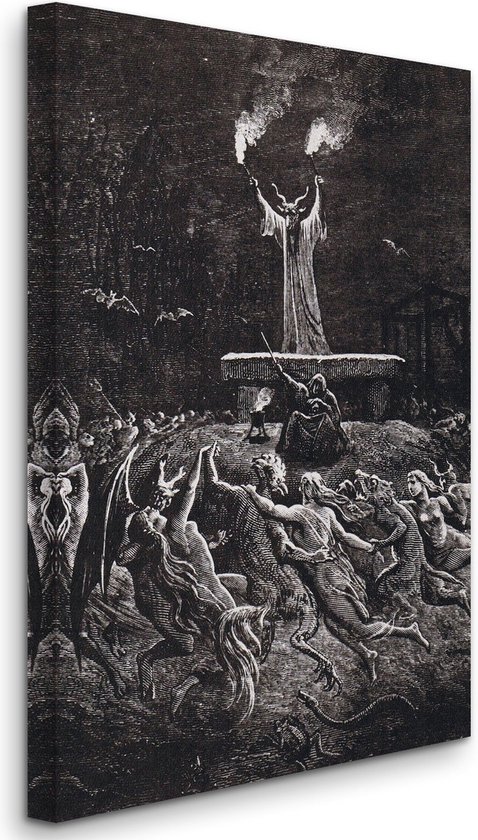 Gustave Doré Dance of Sabbath - Dans van de sabbat (1870) - 3:2