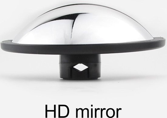 Convex achteruitkijkspiegel van ABS en glas voor een breed zichtbereik