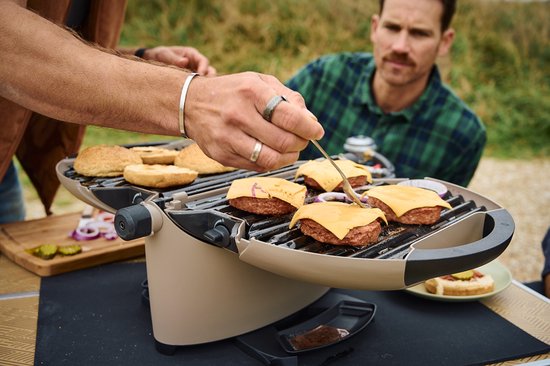 nomadiQ BBQ 3.0 - De ultieme lichtgewicht draagbare gas BBQ / Grill - Barbecue voor op de camping & vakantie - Urban Gray van nomadiQ — afbeelding 5