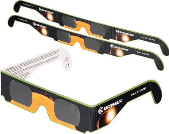 Lunettes d'éclipse solaire Bresser - Lot de 3