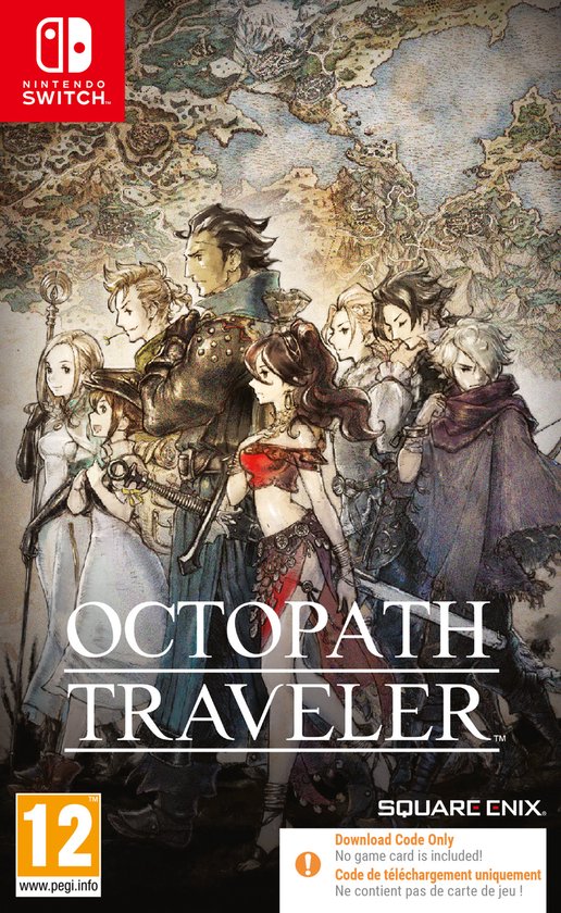 Octopath Traveler - Nintendo Switch - Code in a box