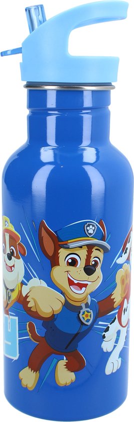 Bouteille d'eau Take A Sip de la PAW Patrol - Blauw - 500 ml - Gobelet d'école