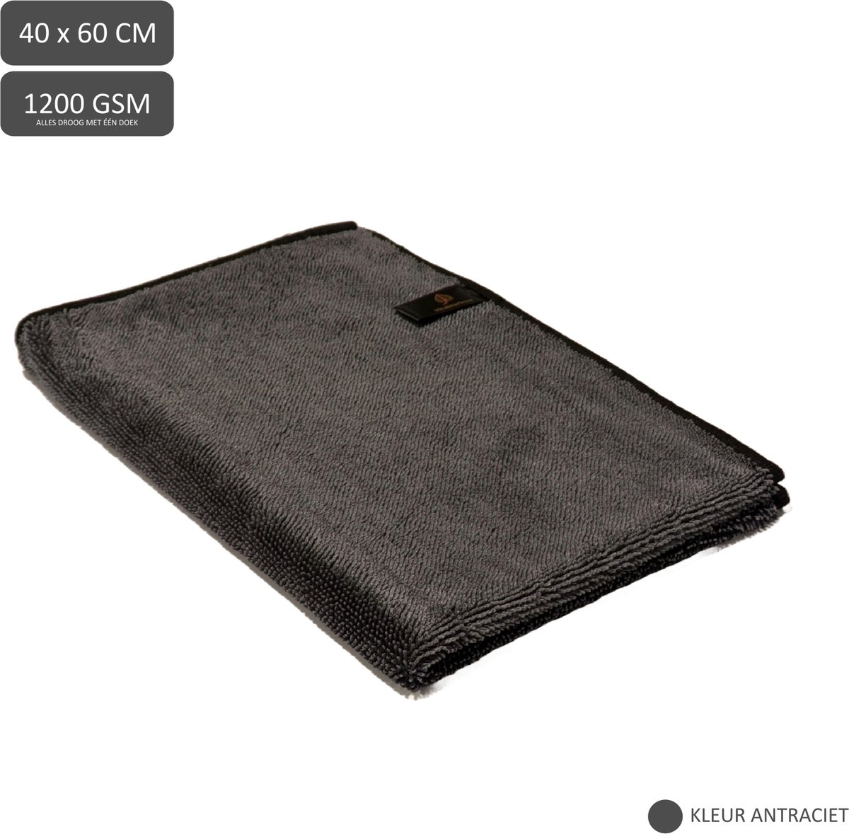 Goedkoopste Vitalharbour - Fastdry Droogdoek Badkamer – Schoonmaakdoeken – Fastdry Droogdoek – Wonderdoekjes - Raamdoeken Streepvrijdroog – 60x40 cm - 1 stuk