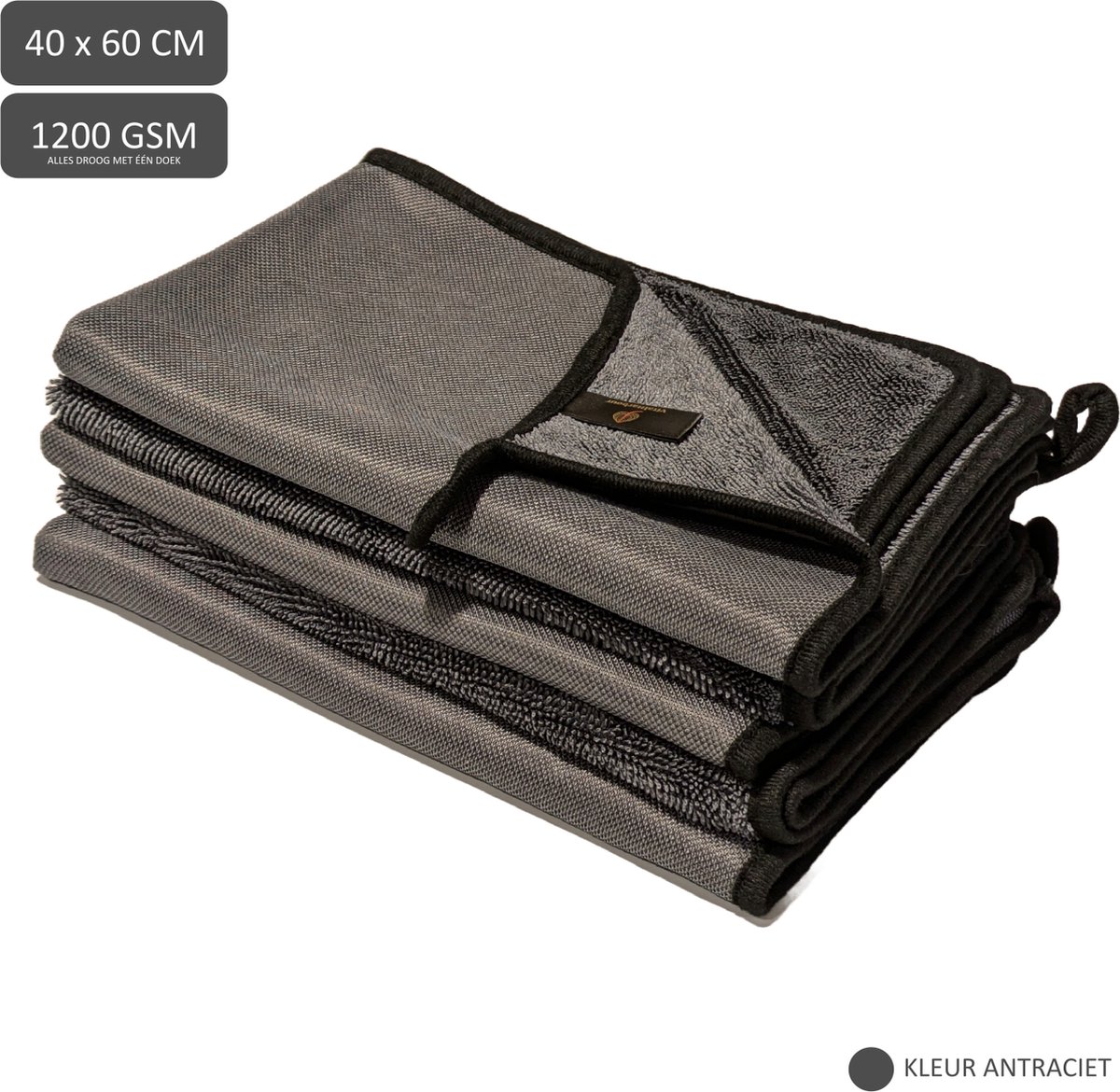 Goedkoopste Vitalharbour - Fastdry Droogdoek Badkamer – Schoonmaakdoeken – Fastdry Droogdoek – Wonderdoekjes - Raamdoeken Streepvrijdroog – 60x40 cm - 5 stuks