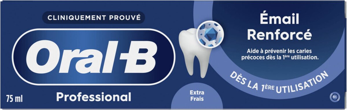 Oral-B Tandpasta Professional Glazuurversterkend Extra Fris 75 ml