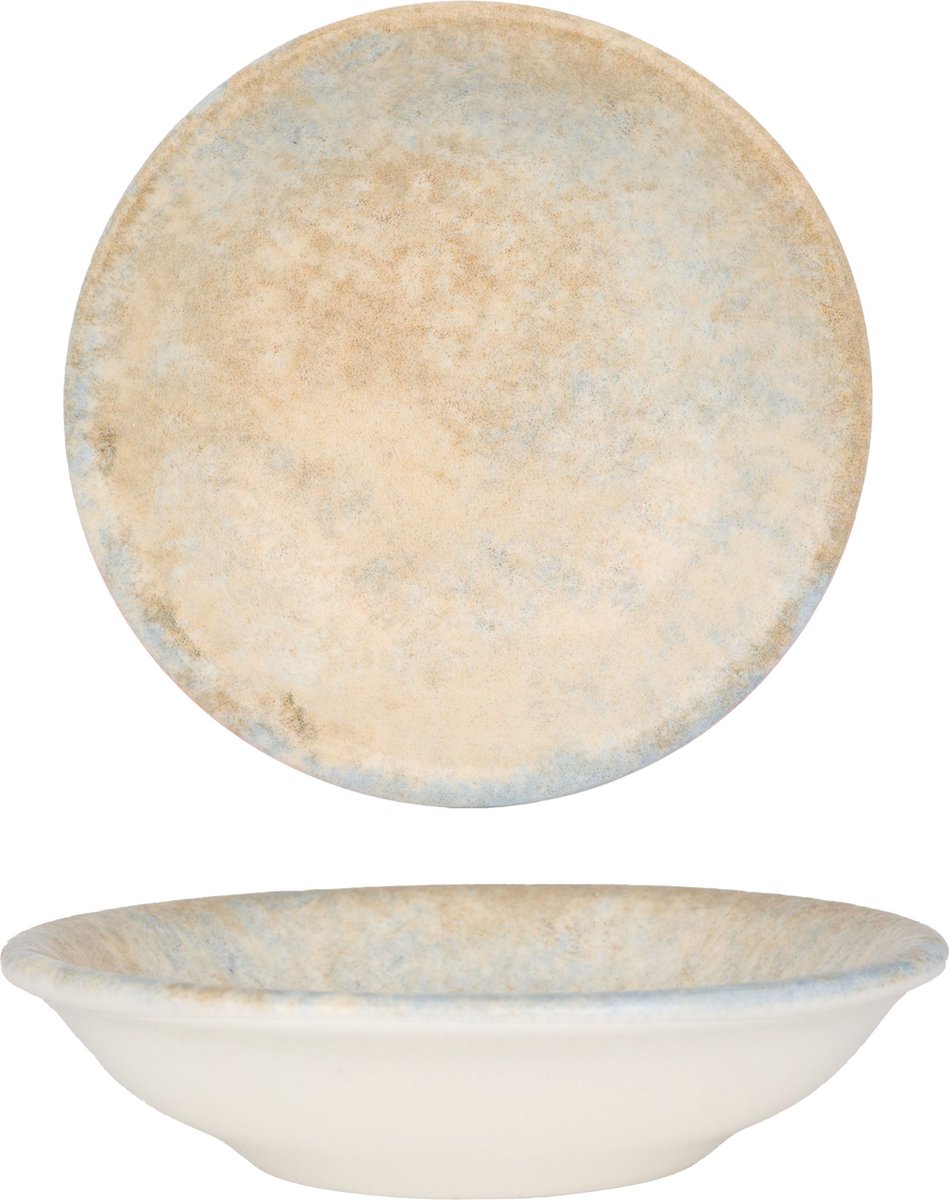 Bonna Serveerschaal - Luz - Porselein - 9 cm (50cc) - set van 2