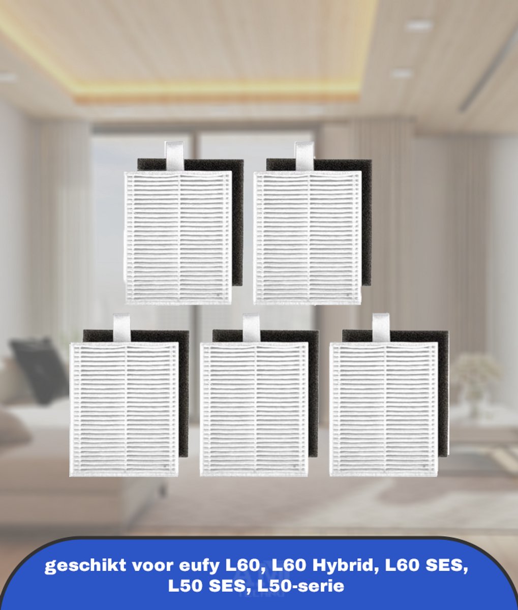Primaire Filter Voorfilter Vervanging voor Eufy L50, L50 SES, L50 voor
