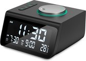 Digitale Wekkerradio - Wekkers digitaal - Klokradio - Voor kinderen & Volwassenen - Dimbaar - Dubbel alarm