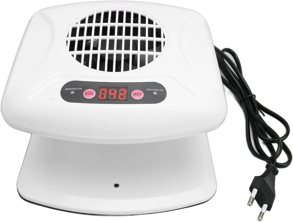 300W Nageldroger met Automatische Sensor en Warme Koele Lucht - Perfect voor Thuissalon