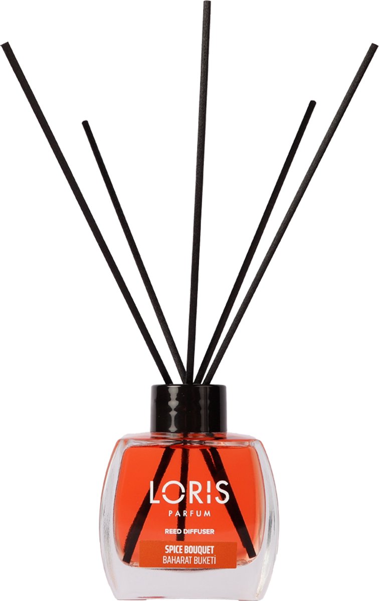 Loris Parfum - Geurstokjes - Parfum - Huisgeur - Huisparfum - Spice Bouquet - 120 ml