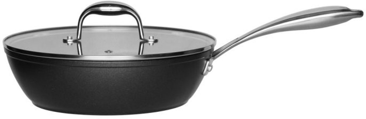 Maku Kitchen life Robuuste pan met deksel 3,3 L 26 cm