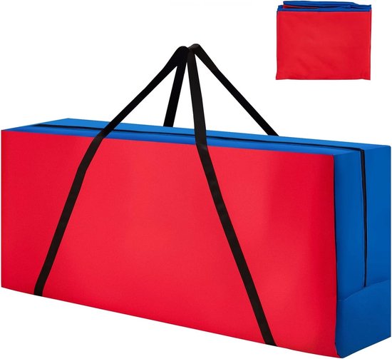 4 winnen spelopbergtas, draagtas voor Jumbo 4 winnende spel-draagtas met ergonomische handgreep en duurzame ritssluiting, (spel niet inbegrepen) (groot) 10004B