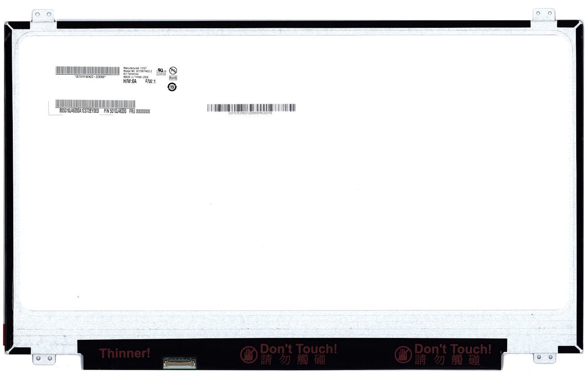 Laptop LCD Scherm 17,3" B173RTN02.2 HW1A