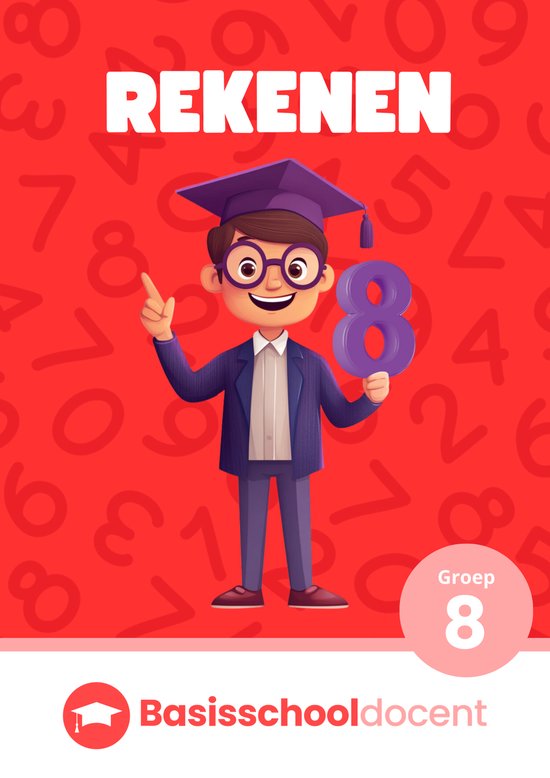 Rekenen Groep 8 Oefenboek - Ter voorbereiding op de eindtoet ... - cover