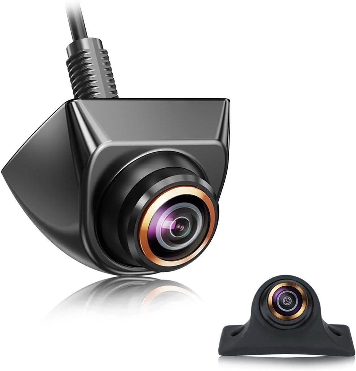 360° Instelbare HD Achteruitrijcamera met 170° Groothoek - Ideaal voor Auto's, Vrachtwagens en SUV's