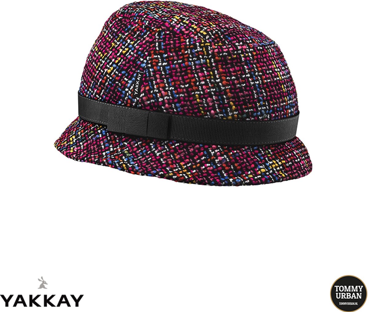 Cover voor Yakkay helm - Tokyo Pink Jazz - Large