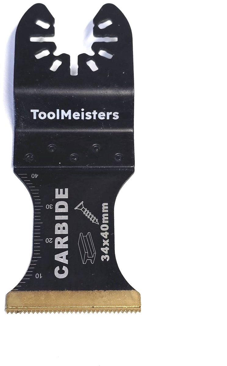 ToolMeisters - Smartlock Carbide multitoolblad | 34 x 40 mm