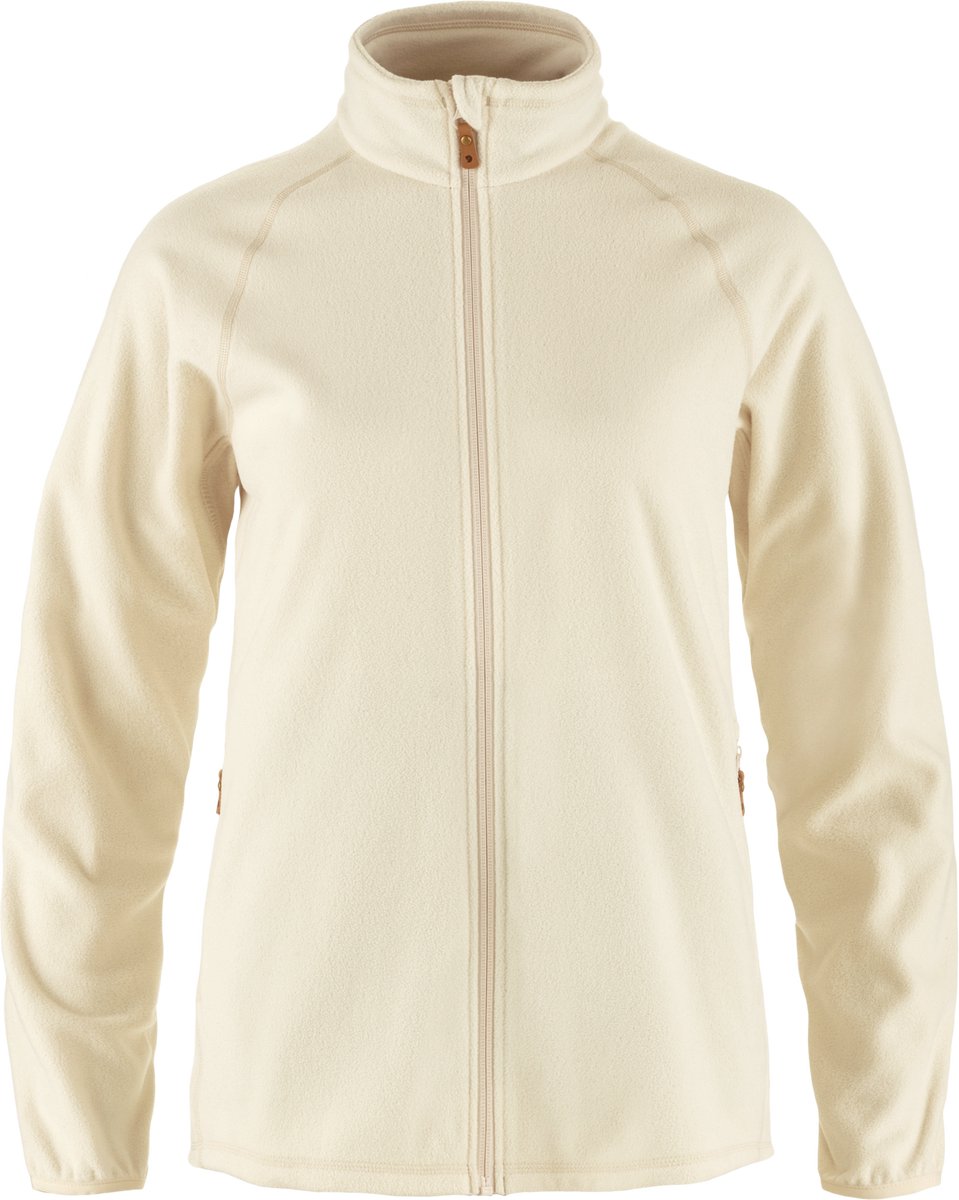 Fjallraven Ovik Lite Fleece Jacket Women - Outdoorvest - Dames - Chalk White - Maat L