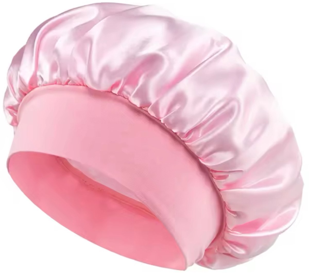 TDO Satijnen Slaapmuts – Luxe Haarbescherming (50-66 cm)