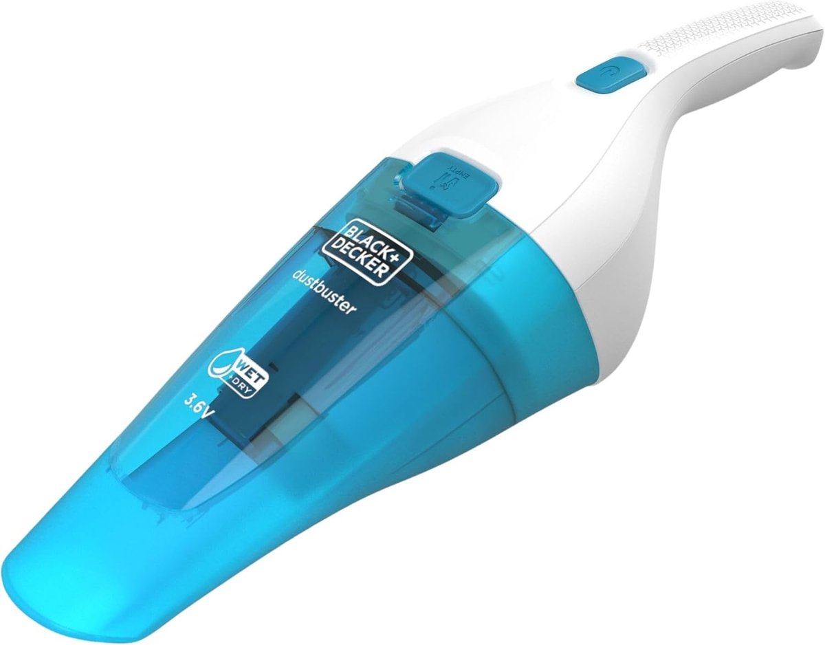Draadloze Handstofzuiger met Oplaadstation en 385ml Inhoud - Sterke Zuigkracht en Compact Design