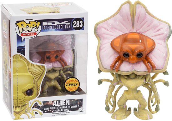 Funko Pop! - Movies: - Alien #283 CHASE! - Independence Day 2
